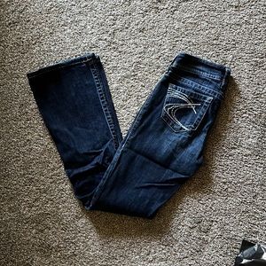 Silver Bootcut Jeans